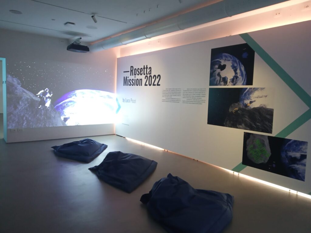 Rosetta Mission 2022, di Luca Pozzi. Final exhibition of ARTIFICIAL INTELLIGENCE FOR FUTURE at MEET Digital Culter Center, Milano