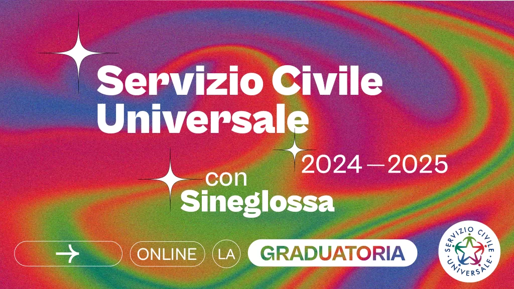 servizio civile sineglossa graduatorie online