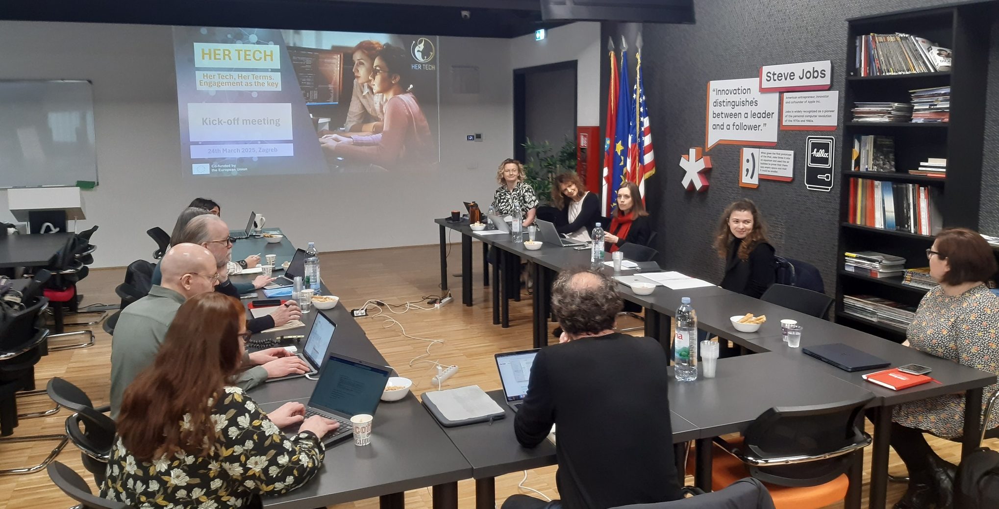 Her Tech kick off meeting in Zagreb Algebra Lab