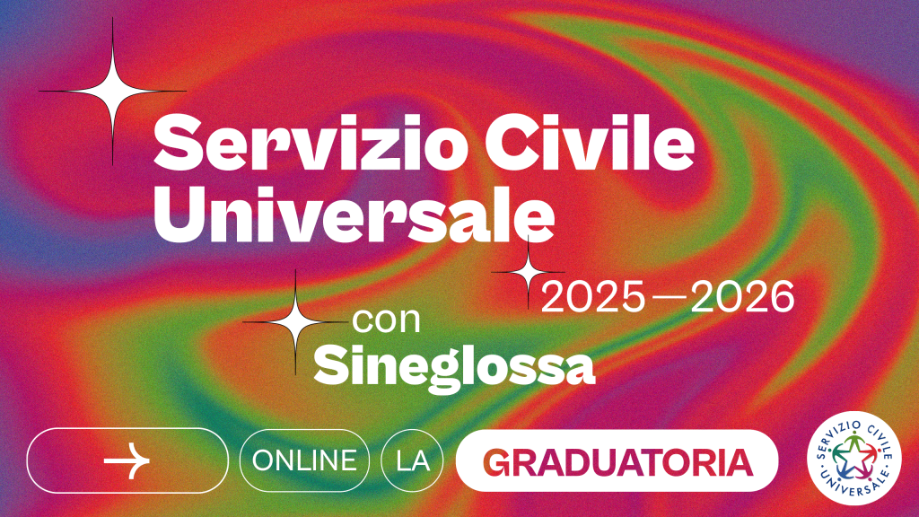 servizio civile sineglossa graduatorie online 2025