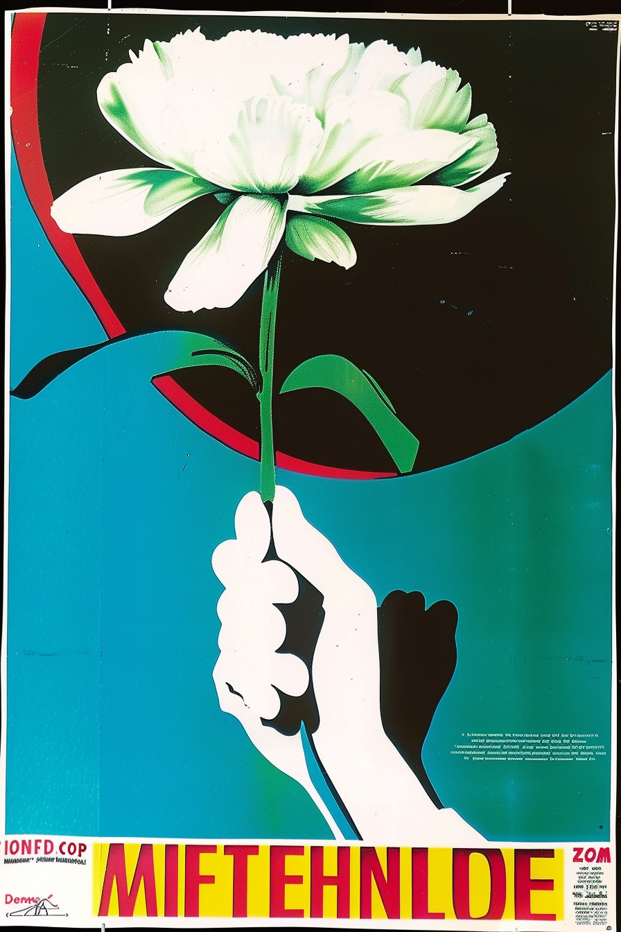 FIORI - AI Manifesta, di Francesco D'isa e Chiara Moresco, A cura di Sineglossa, dalla banca dati di Manifesti Politici