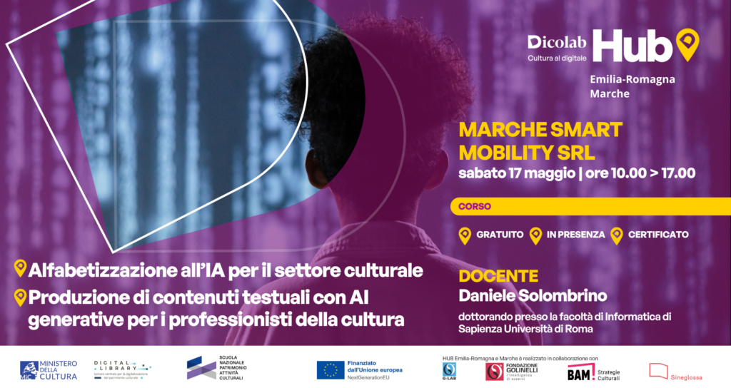 corso intelligenza artificiale ancona dicolab