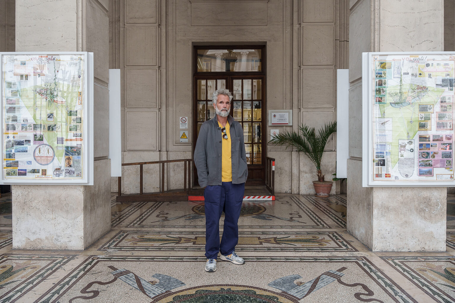Eugenio Tibaldi, Esposizione T.S. 01 e T.S. 02 project Comune di Ancona, settembre 2024, Ph Sineglossa