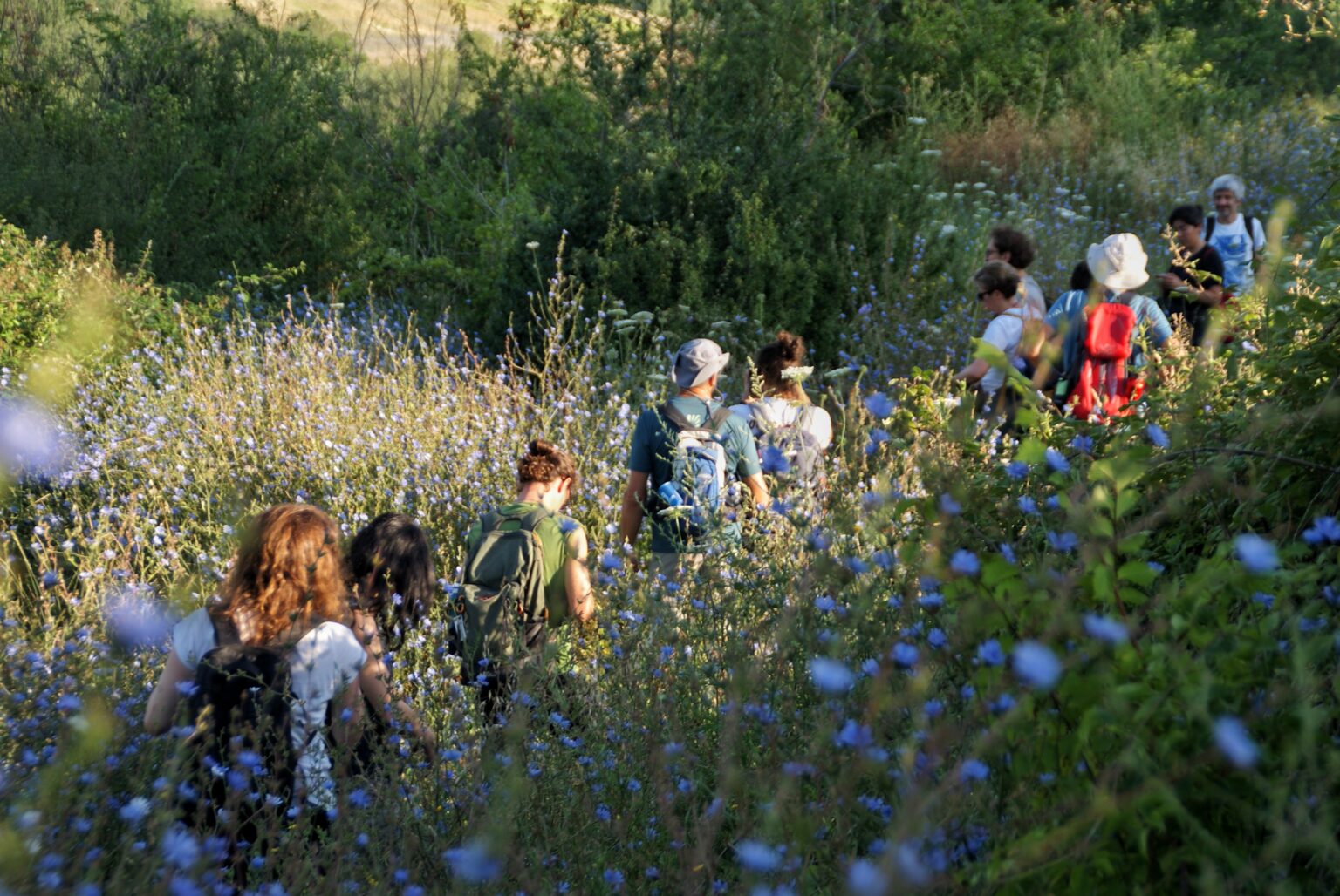 Nonturismo Val di Fiastra - foto redazione di comunità nomade, luglio 2024, Ph Alessandro Picucci