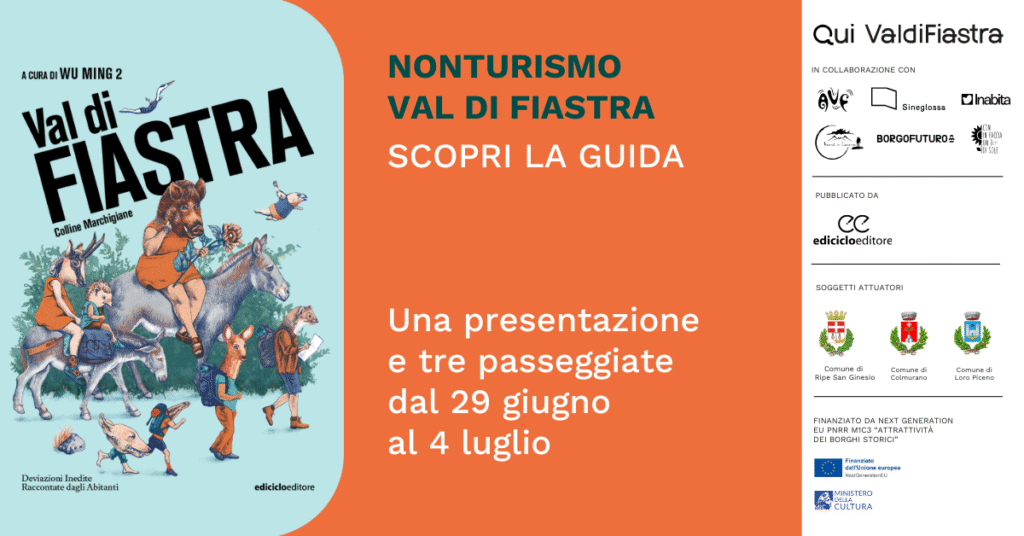 Nonturismo Val di Fiastra programma degli eventi di presentazione
