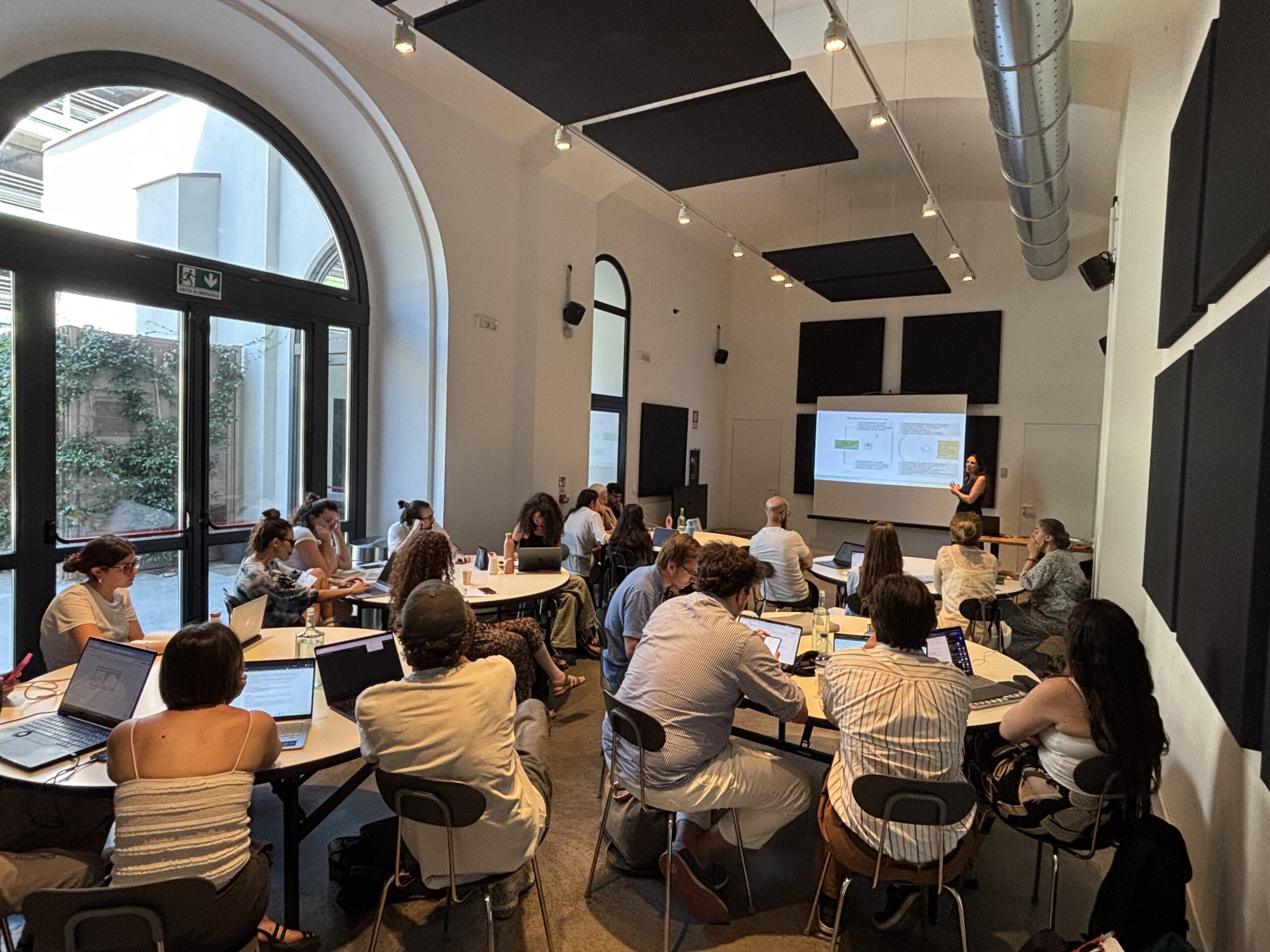 foto Generative Heritage Corso formazione IA per la valorizzazione del patrimonio culturale, Torino, luglio 2025, lezione Simona Martini Fondazione Fitzcarraldo ETS