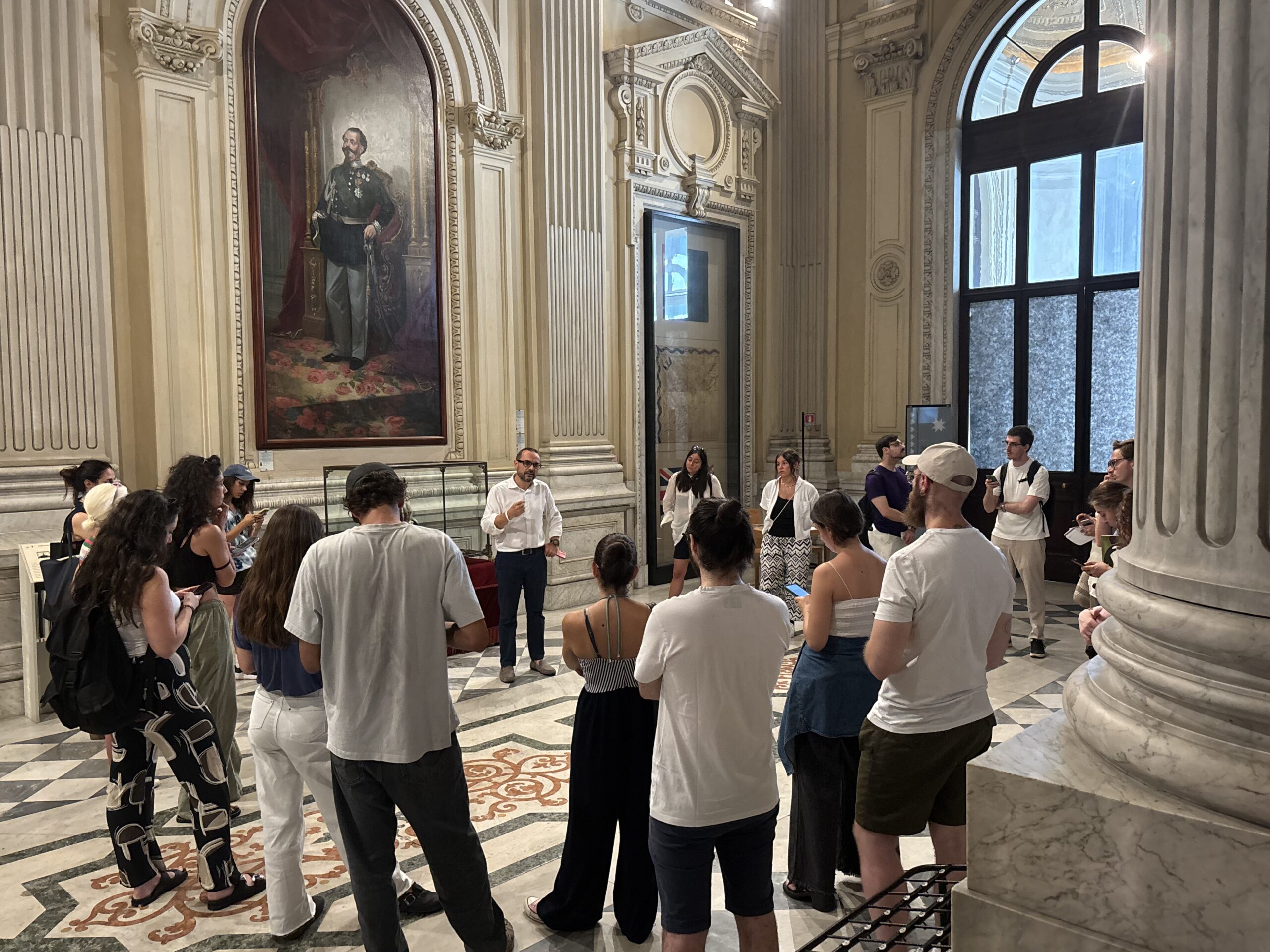 foto Generative Heritage Corso formazione IA per la valorizzazione del patrimonio culturale, Torino, luglio 2025, visita studio Museo Risorgimento italiano - 5