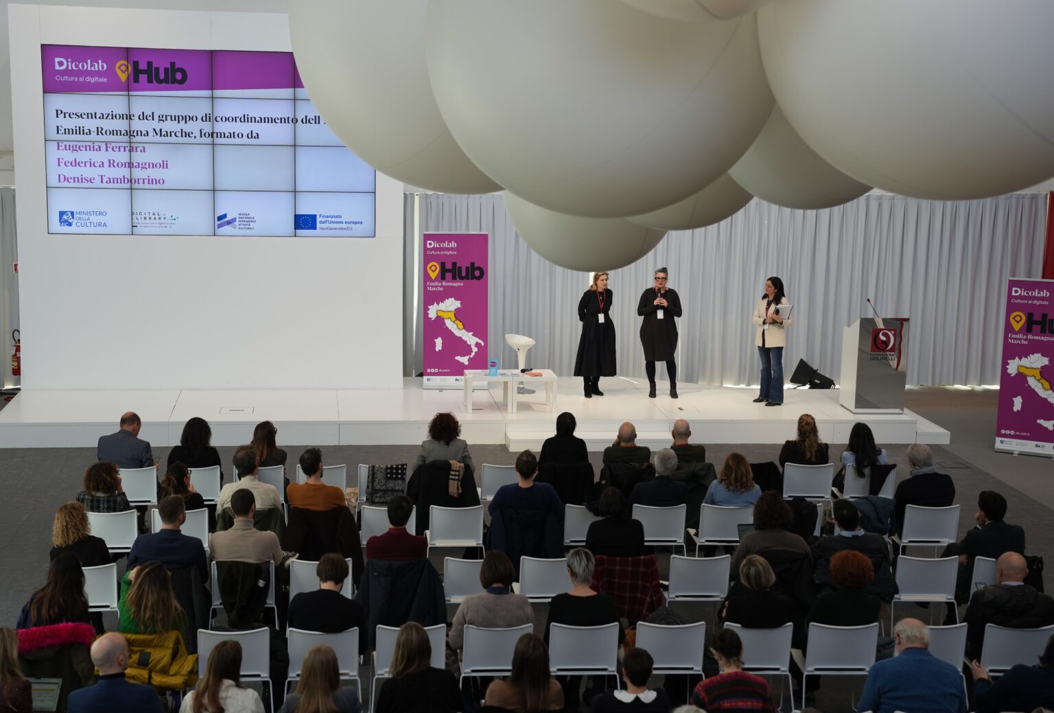 foto Hub Emilia-Romagna e Marche Dicolab. Cultura al digitale 3 - Evento Fondazione Golinelli