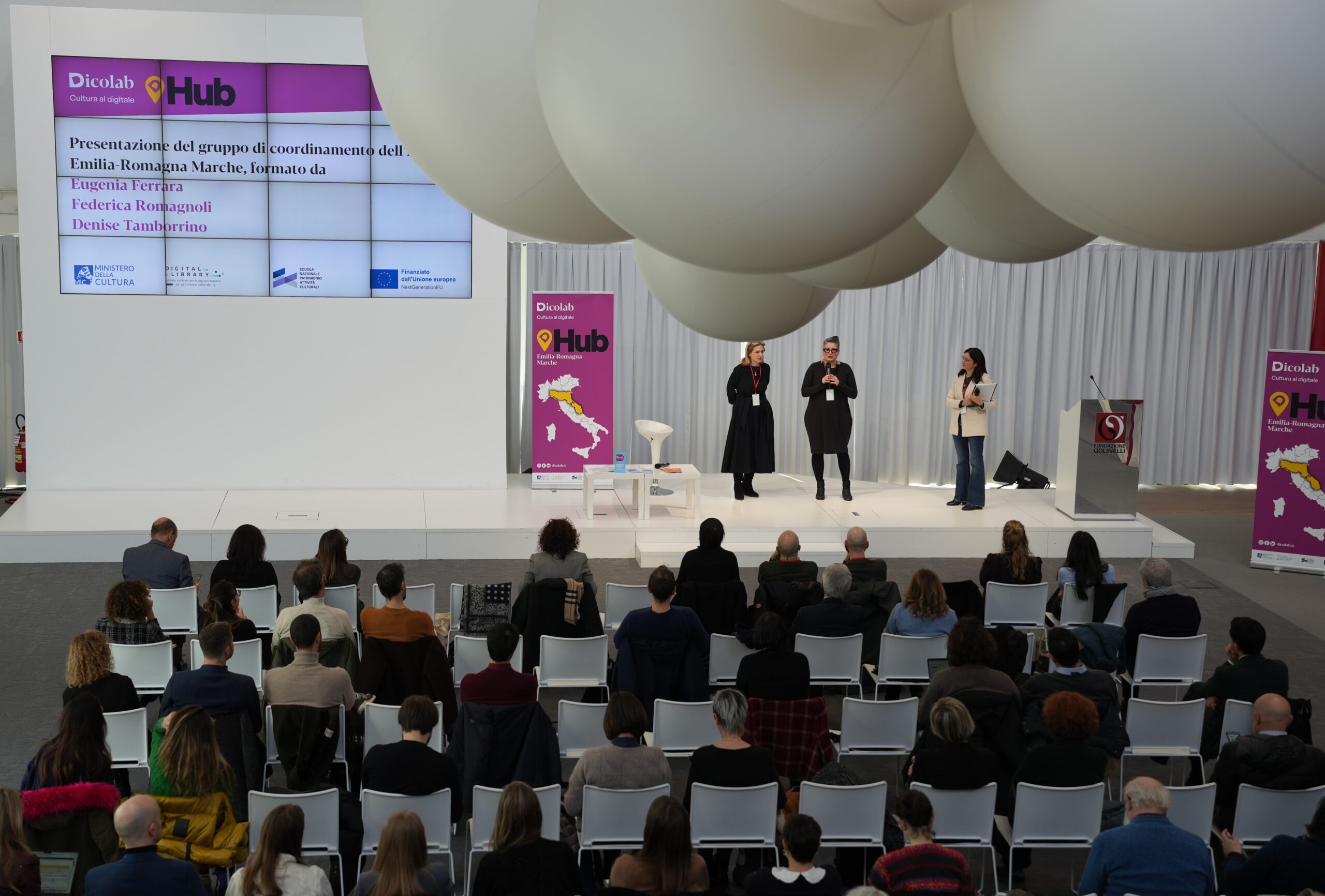 foto Hub Emilia-Romagna e Marche Dicolab. Cultura al digitale 3 - Evento Fondazione Golinelli