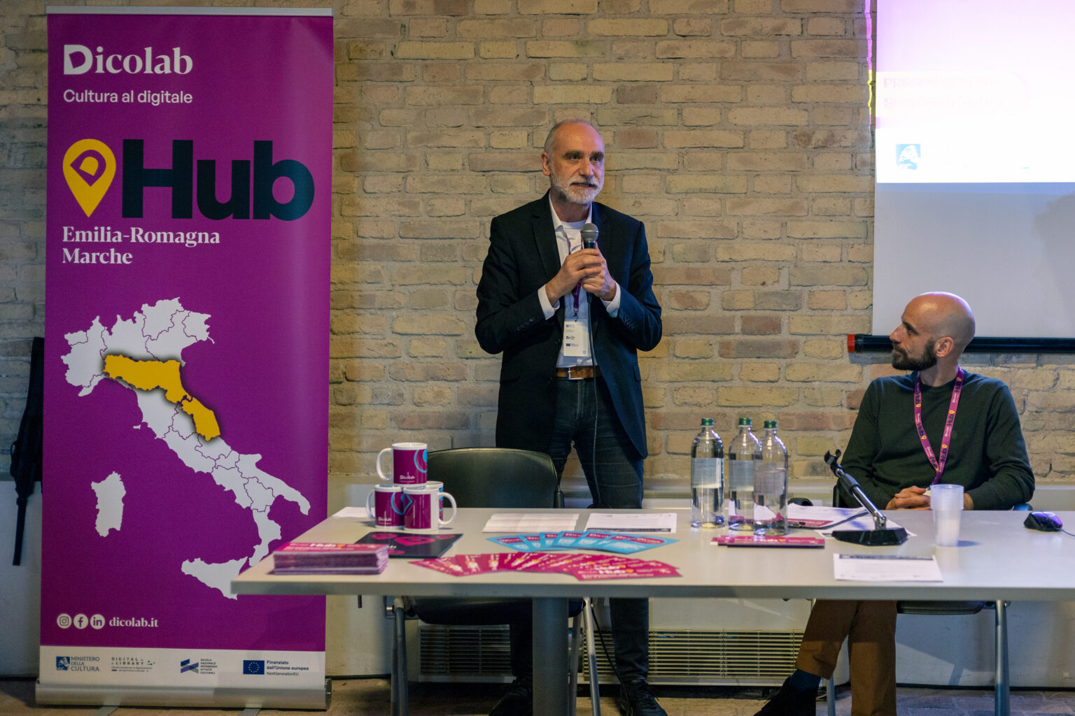 foto Hub Emilia-Romagna e Marche Dicolab. Cultura al digitale - Presentazione sede di ancona, 16 aprile 2025 Museo Omero