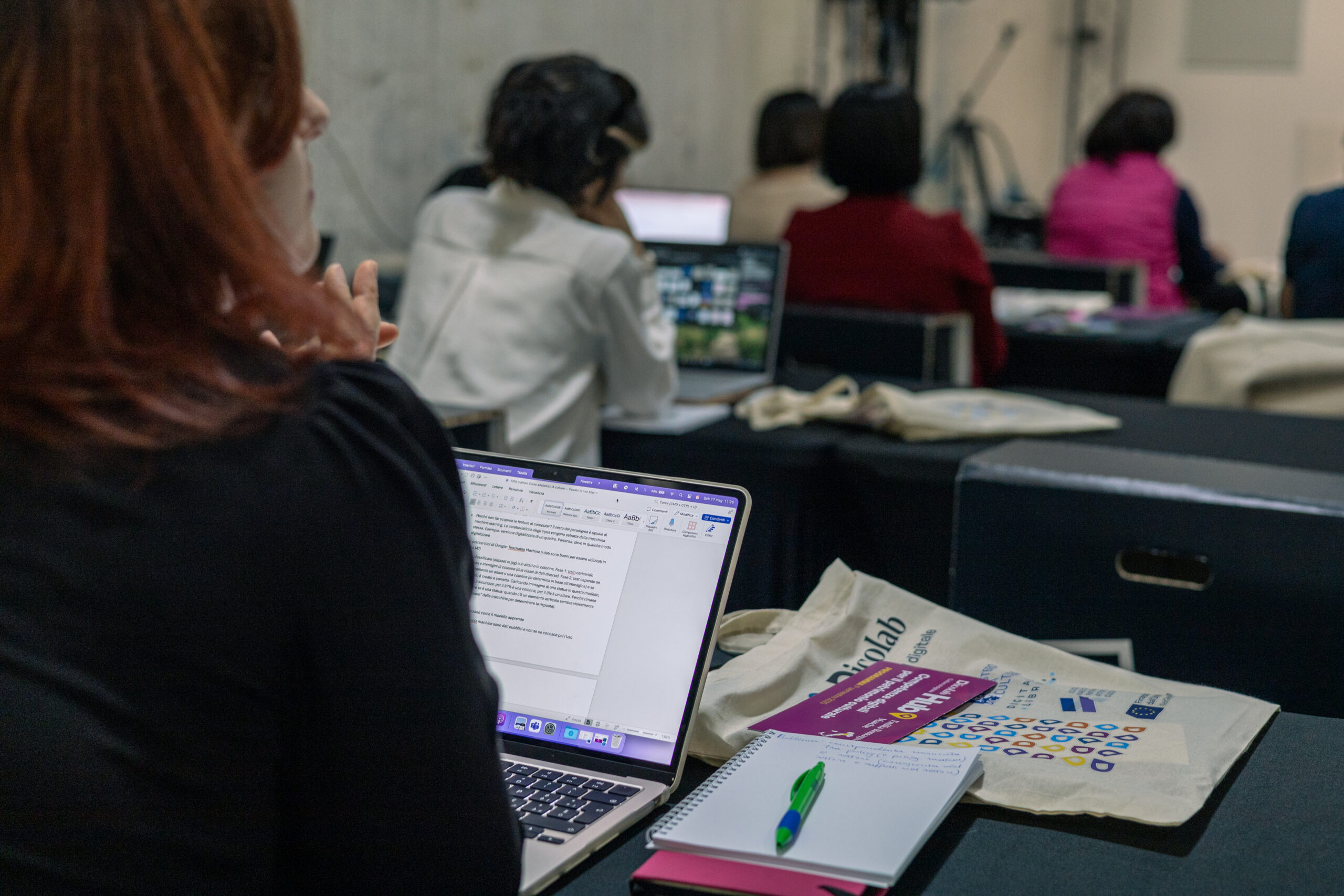 foto Hub Emilia-Romagna e Marche Dicolab. Cultura al digitale - corso Intelligenza artificiale per patrimonio culturale - Daniele Solombrino Ancona