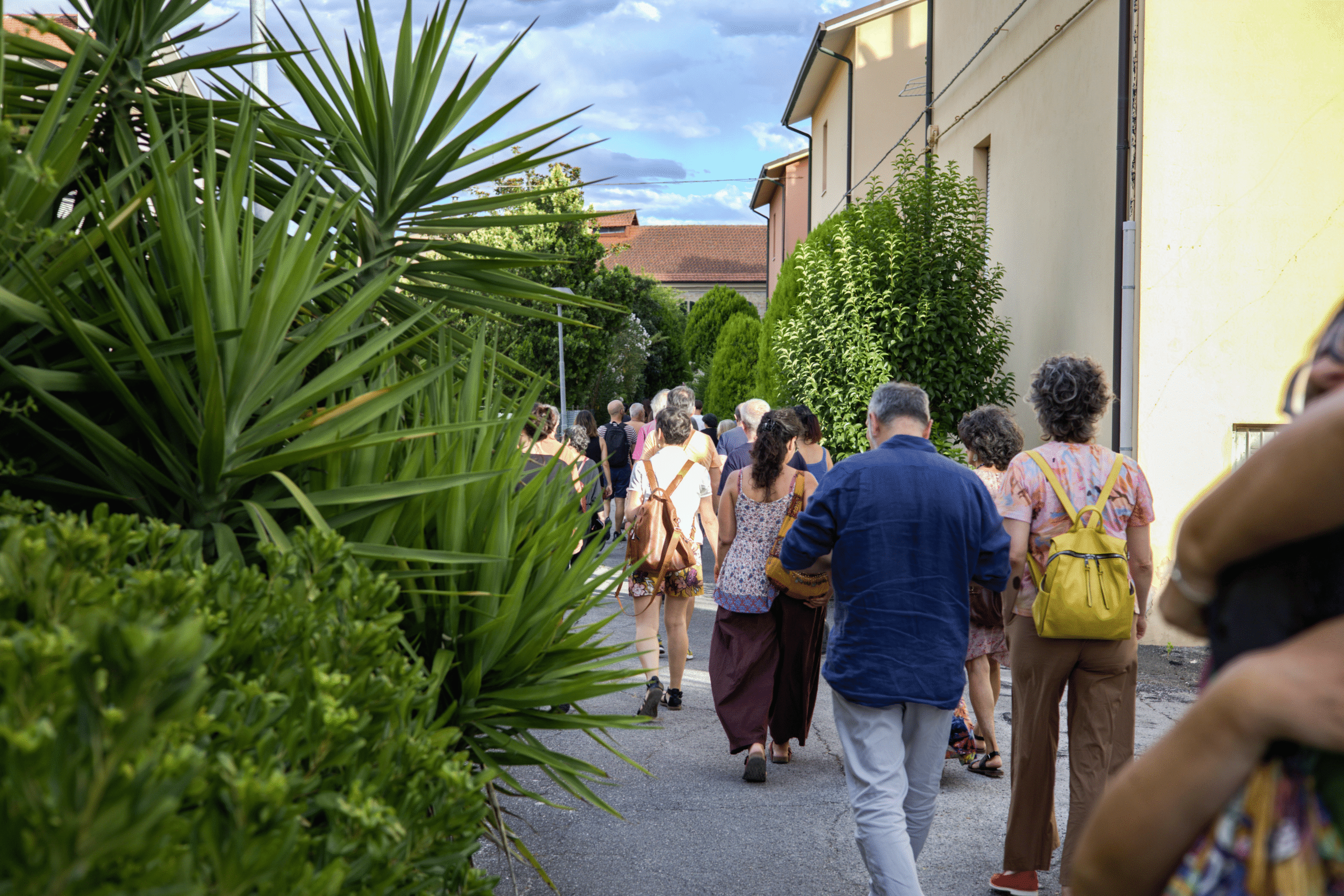 foto evento Cara Città, rigenerazione urbana Jesi quartiere prado luglio 2025. ph Sineglossa 2 -Acca Academy