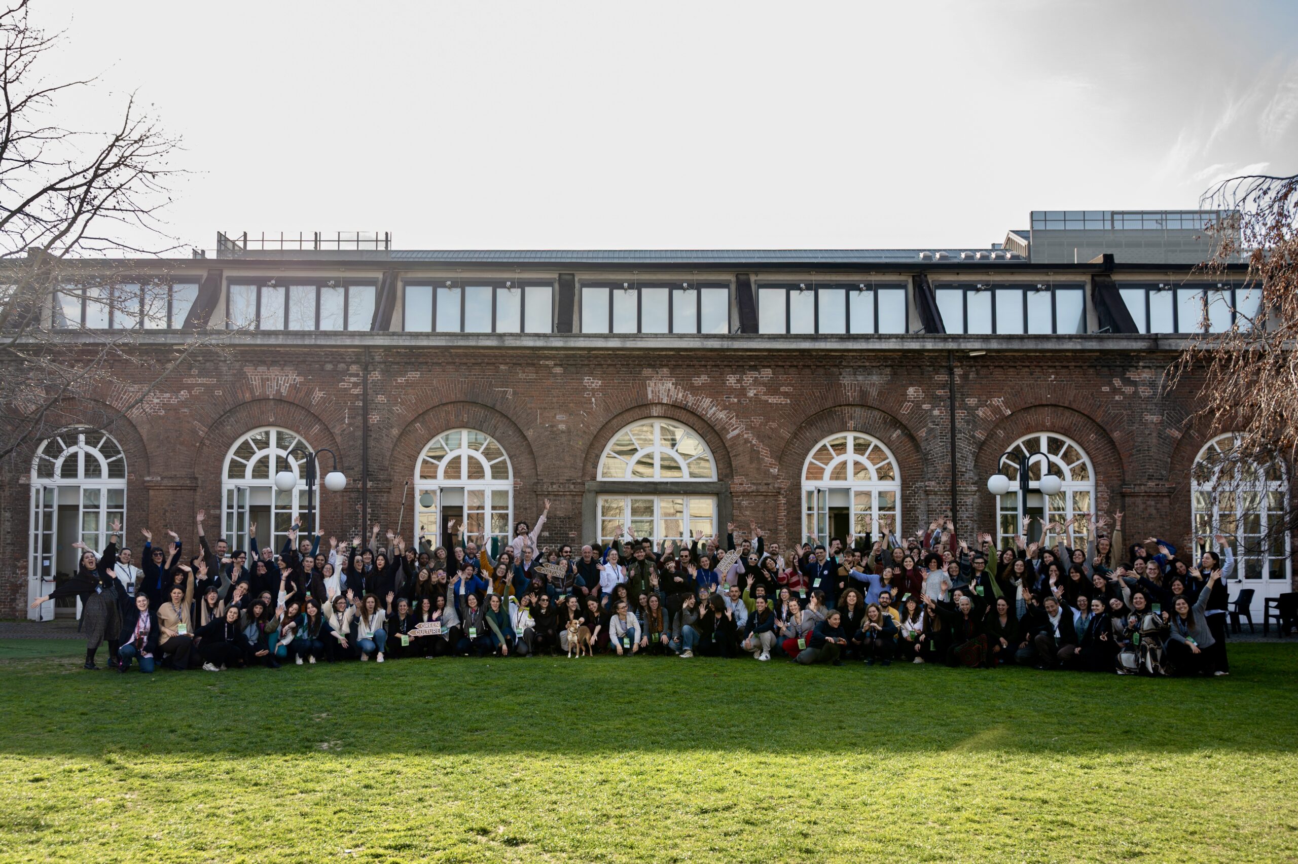 foto di gruppo partecipanti Green Culture_marzo 2025 Torino