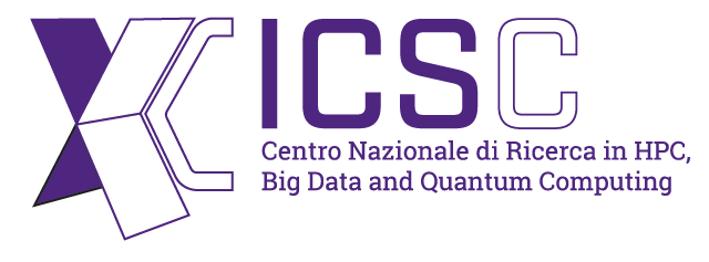 Logo ICSC Centro Supercomputing viola