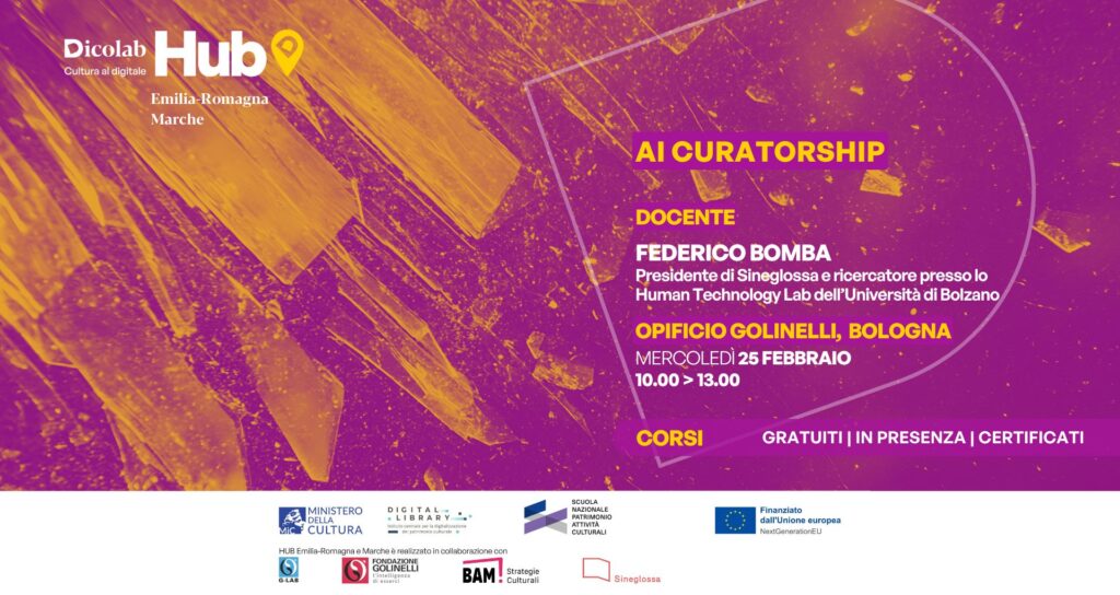 HEM42 federico bomba sineglossa corso dicolab bologna curatela con intelligenza artificiale