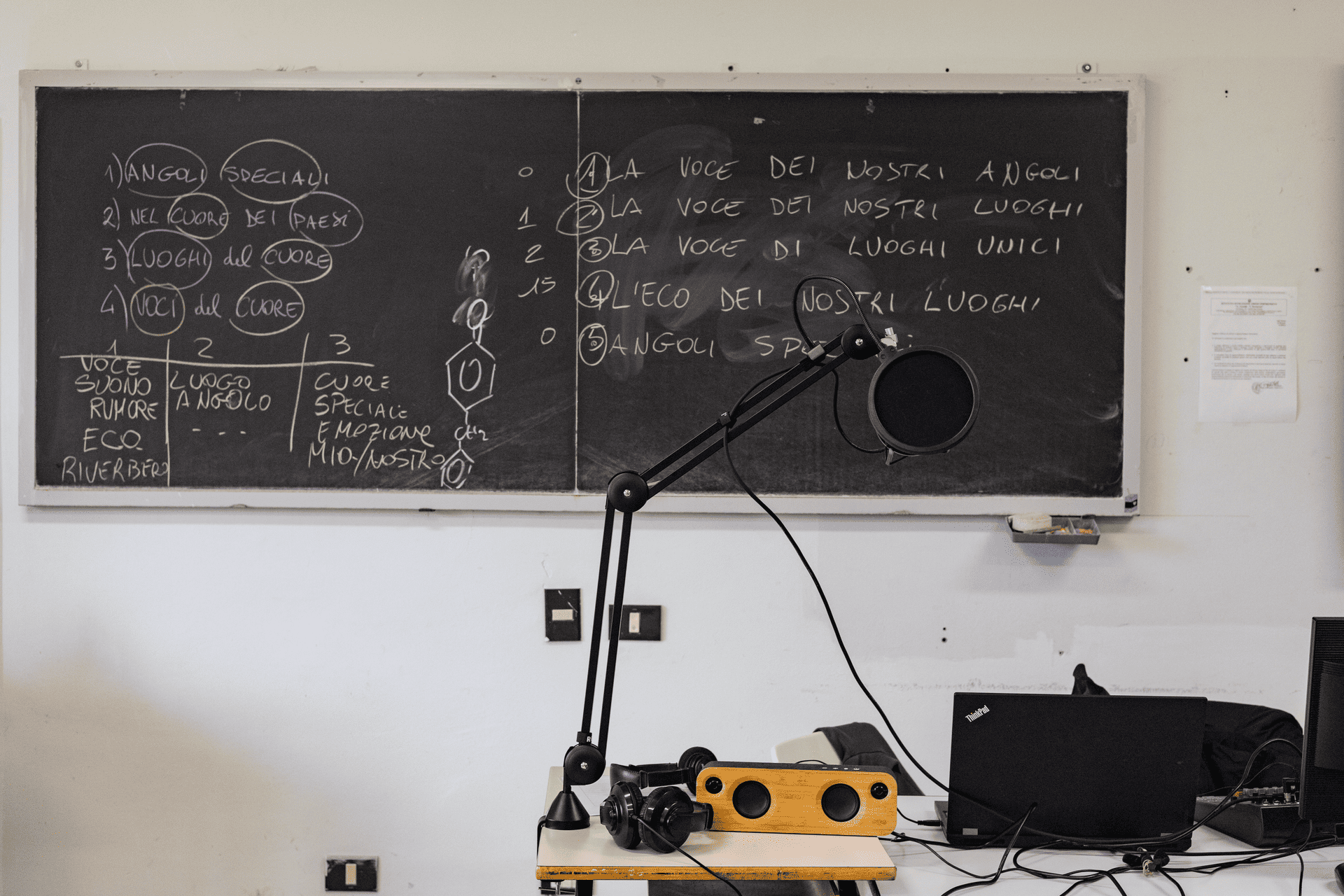 Story Makers foto laboratorio podcast Andrea Genzone, Sarnano, Dicembre 2025-3