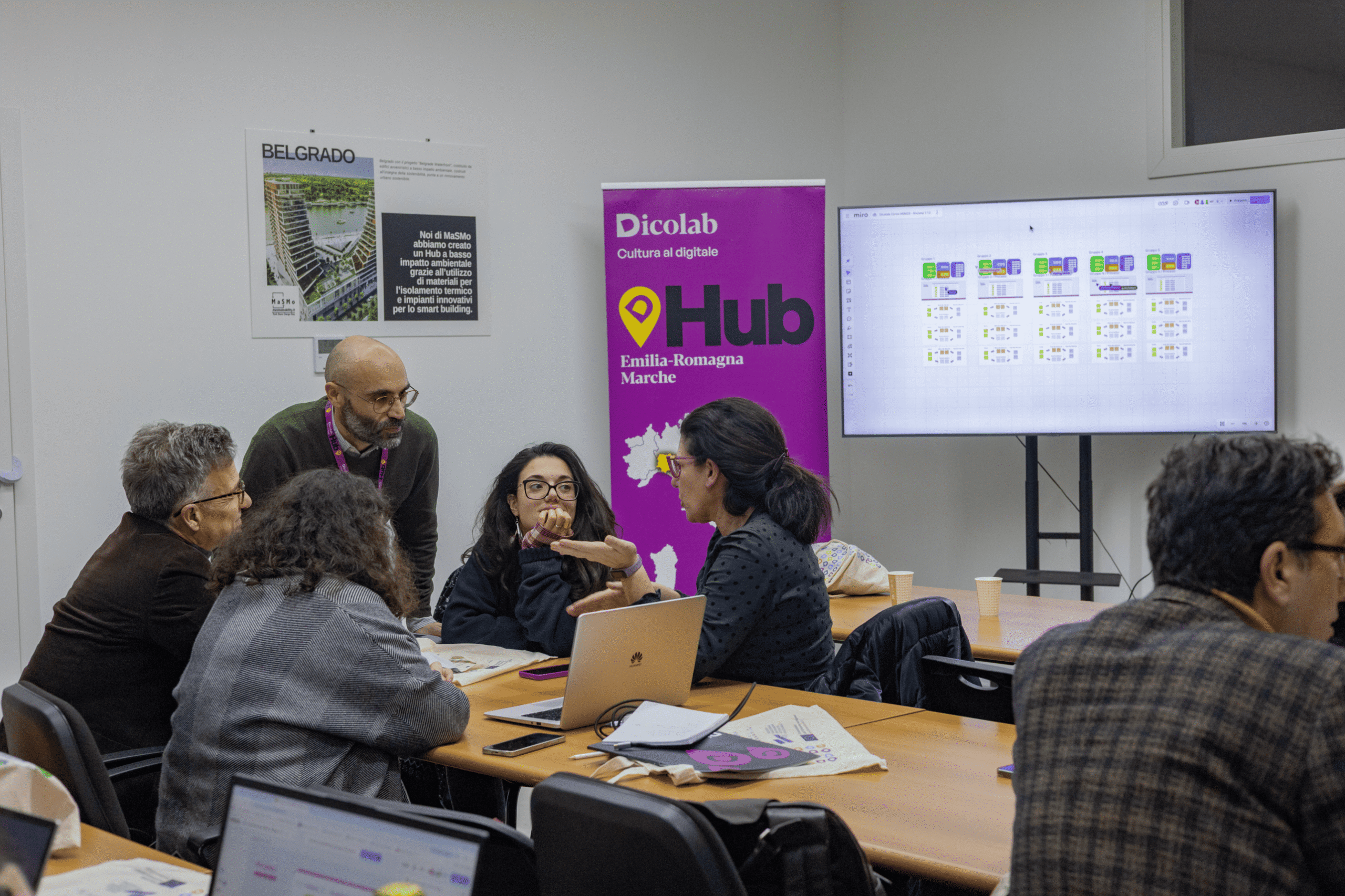 hub emilia romagna e marche dicolab cultura al digitale - foto corso bam ancona
