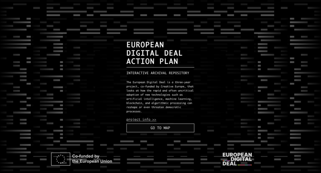 screenshot European Digital Deal Action Plan