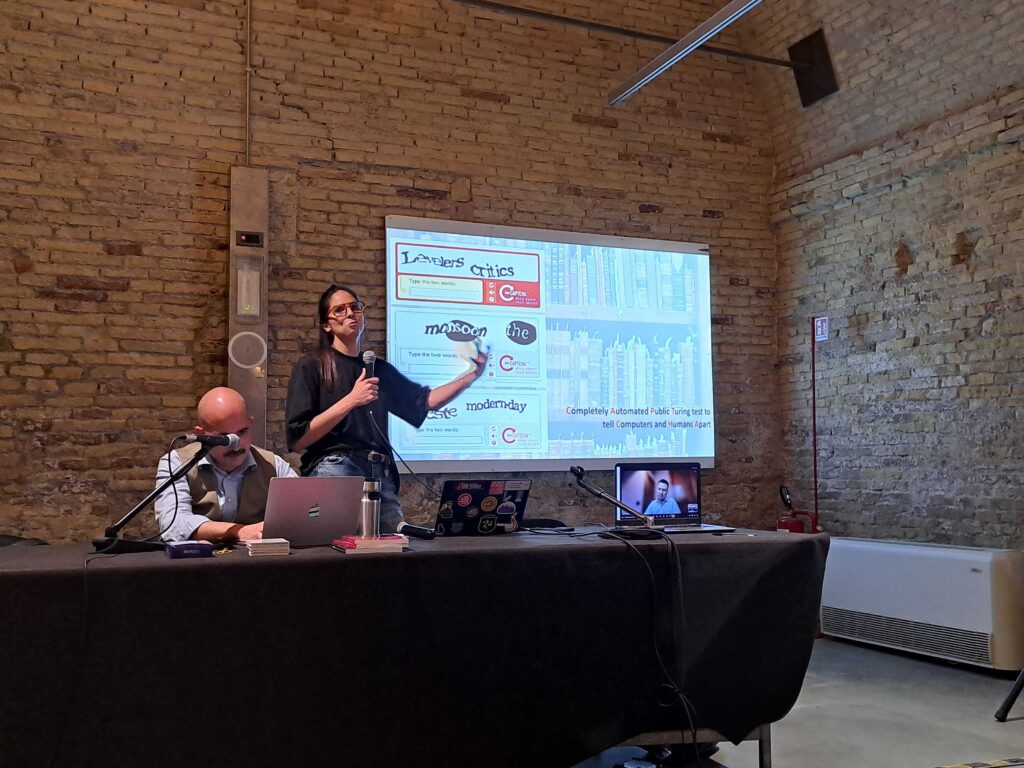Foto evento Debunking fAIR media Ancona