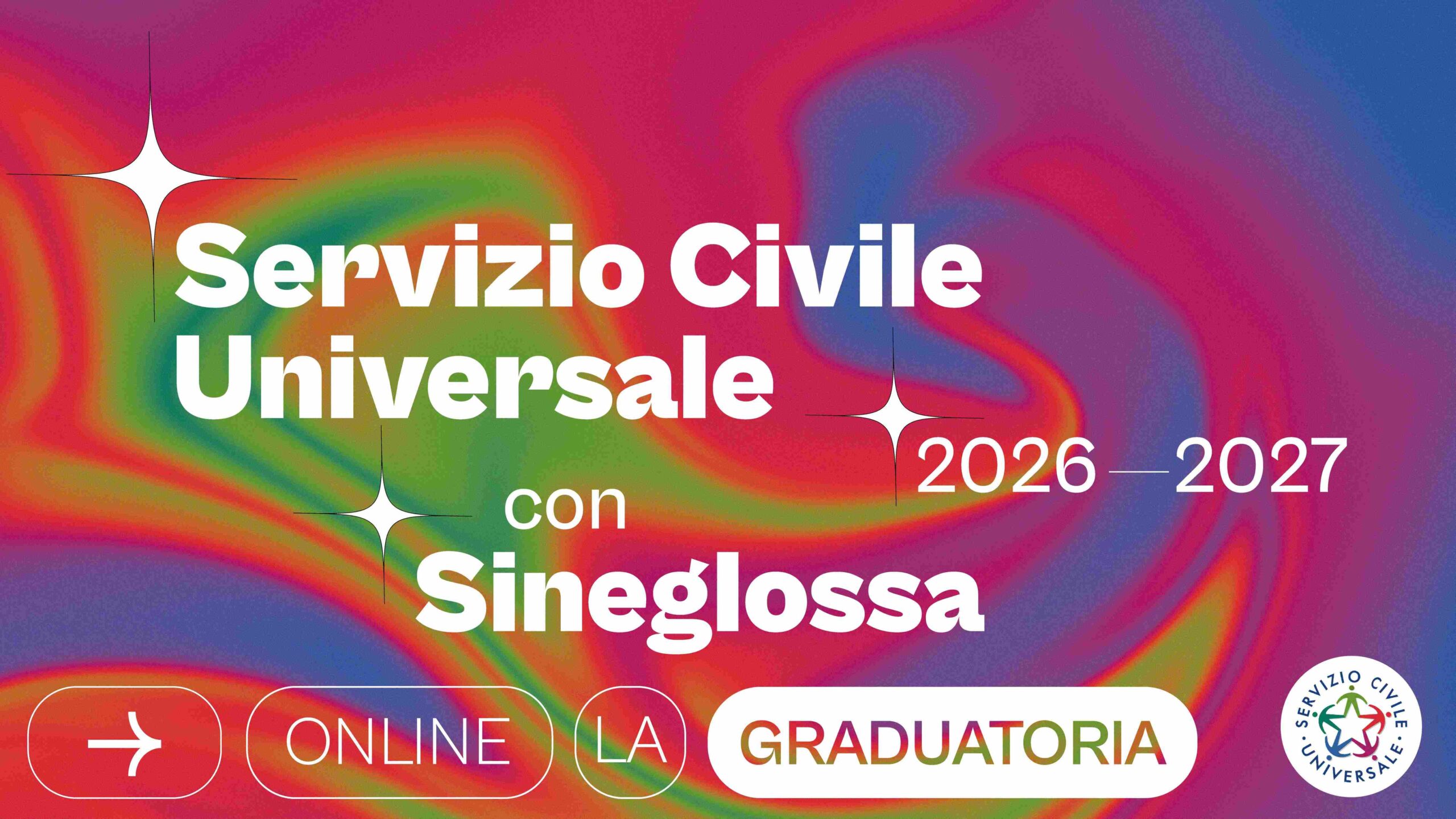 servizio civile sineglossa graduatorie online 2026