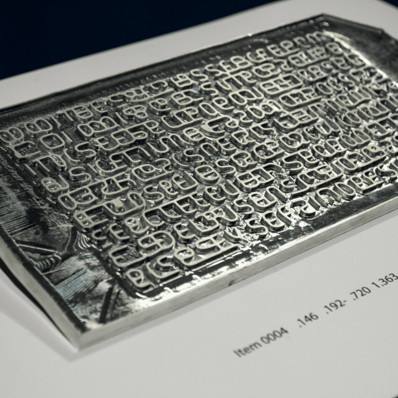 AI Messages by Jerry Galle. Prompting the Real exhibition, November 15&ndash;16, 2025, Museo di Palazzo Poggi, Bologna. Photo by Eleonora Rossi _ Sineglossa (18)