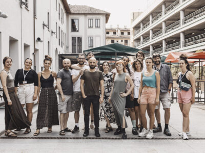 Partecipanti di Cantieri 2022, masterclass a Torino di Federico Bomba, Roberto Fassone, Andrea Zaninello su arte e intelligenza artificiale