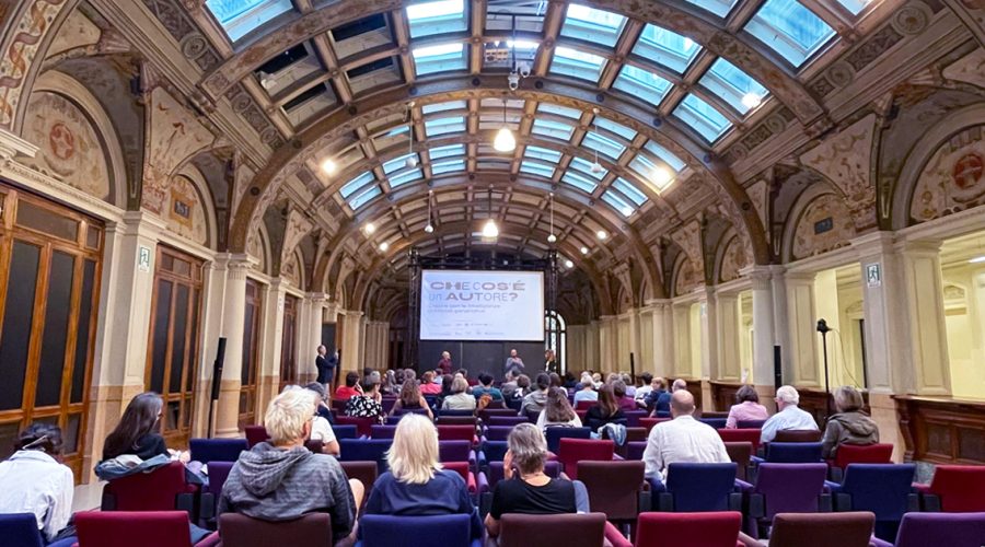 Che cos'è un autore - Creare con le intelligenze artificiali generative, conferenza Bologna 25 settembre 2024, foto 1 Ph Sineglossa_1200x630px