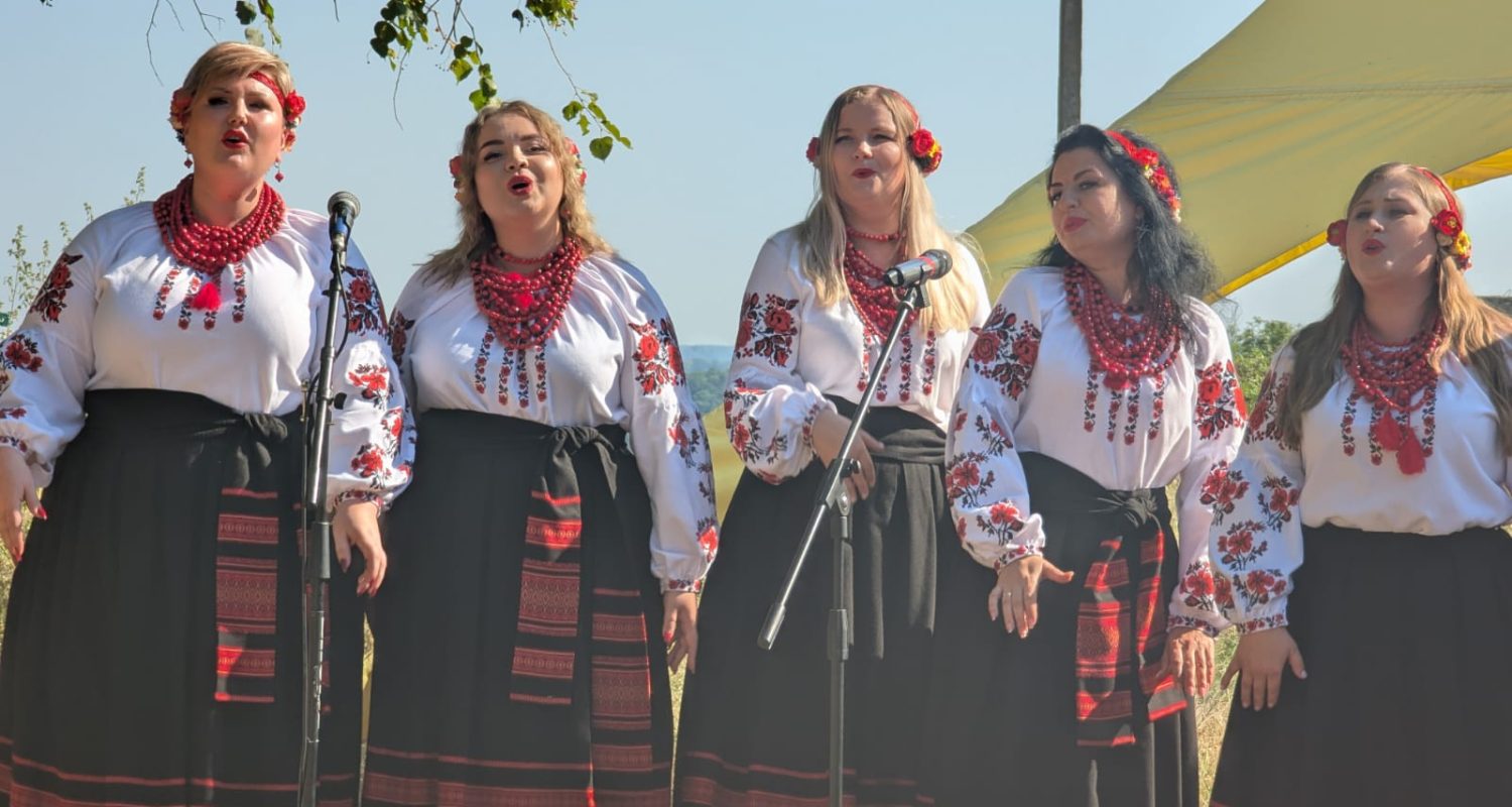 Discovery Guide — photo from the art residency in Ukraine, September 2025 - Gorayiv Village Club community meeting 3