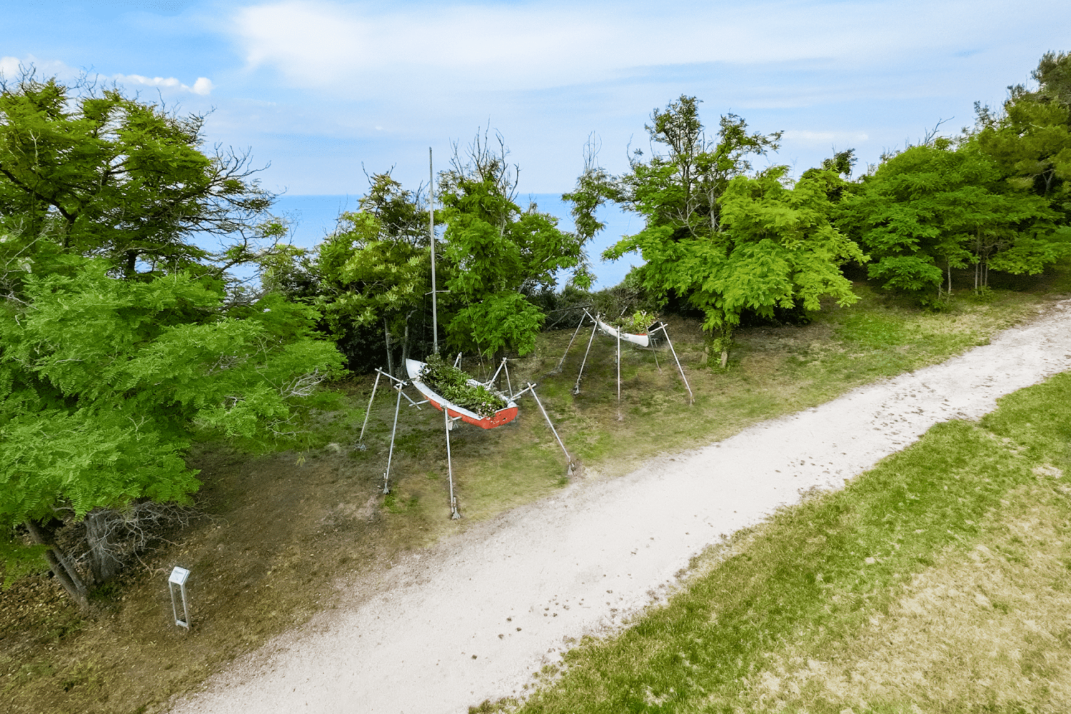 E. Tibaldi, Tensione Superficiale, Installation view DJI_0008, Photo by TP Studio, Edit by Sineglossa-min