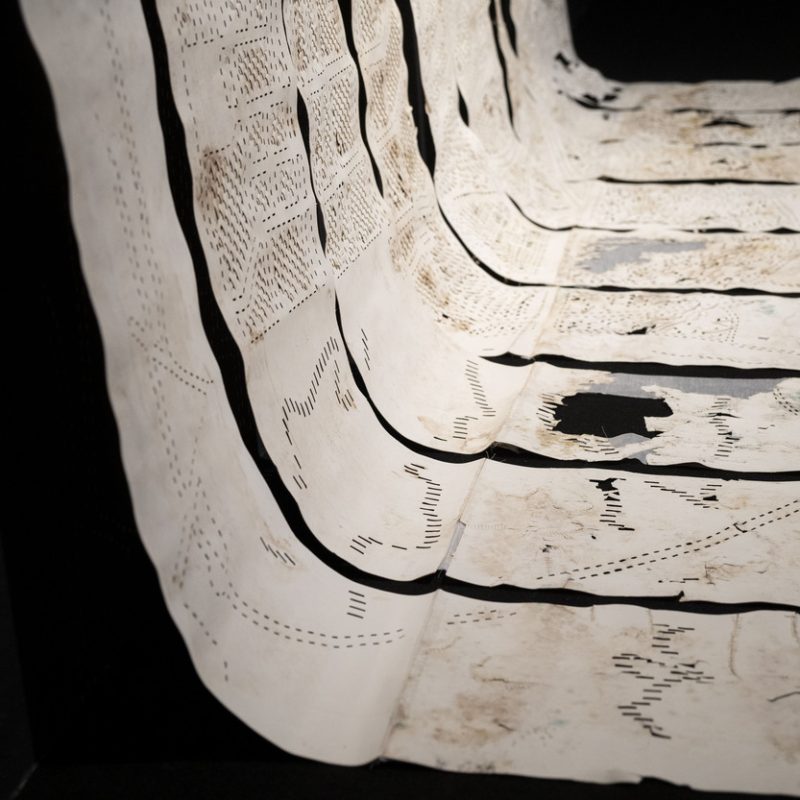 'EXHAUST' by Xin Liu. 'Framing Problems' exhibition, Biennale Tecnologia 2026, April 15&ndash;19, Fondazione Sandretto Re Rebaudengo, Torino. Photo by Giorgio Perottino-008