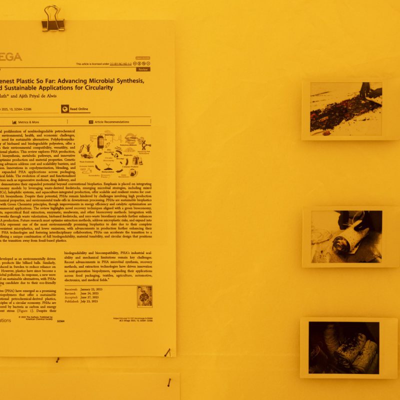 'EXHAUST' by Xin Liu. 'Framing Problems' exhibition, Biennale Tecnologia 2026, April 15&ndash;19, Fondazione Sandretto Re Rebaudengo, Torino. Photo by Giorgio Perottino-031