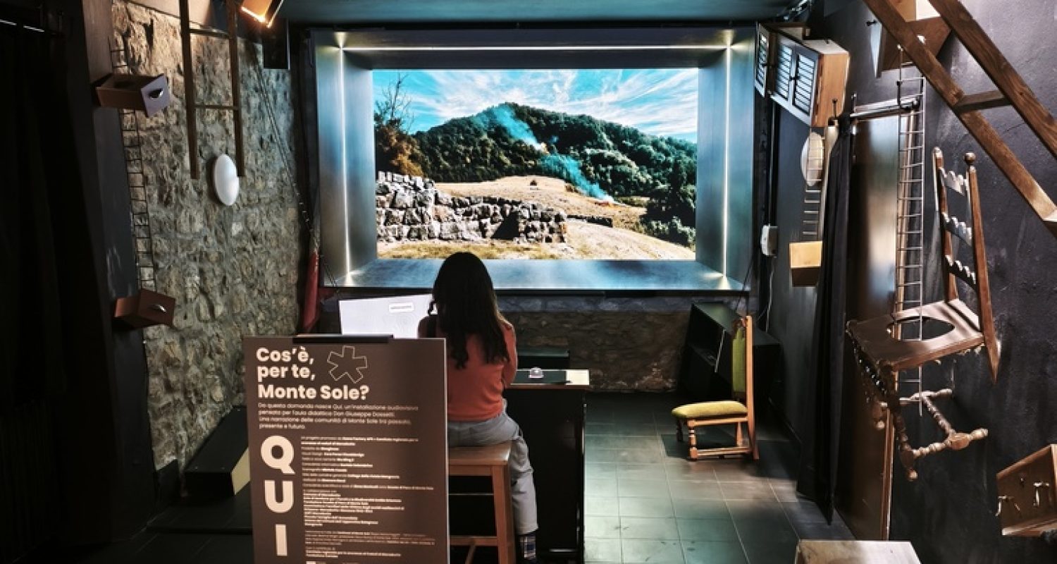 Foto Installazione QUI Parco storico di Monte Sole - Marzabotto, Ph Cerapersa Visual Design-1