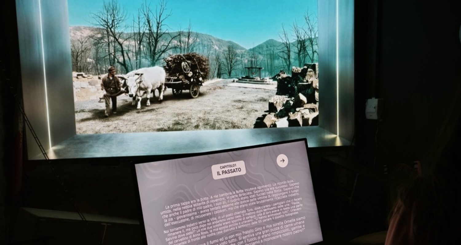 Foto Installazione QUI Parco storico di Monte Sole - Marzabotto, Ph Cerapersa Visual Design-2