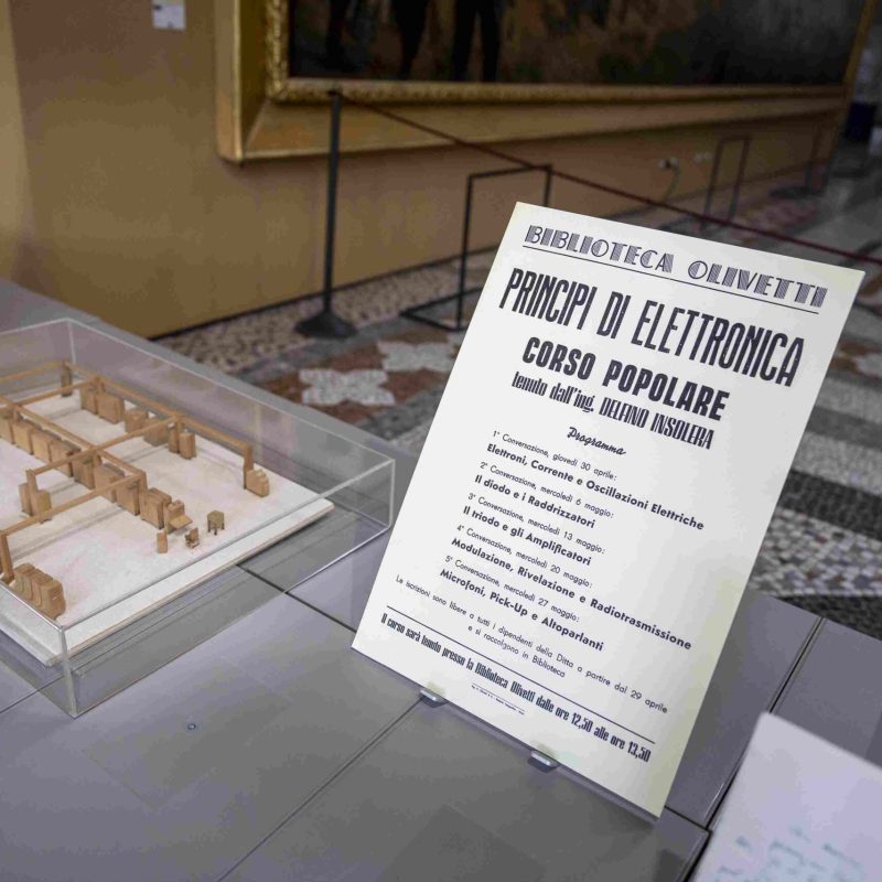 MMateriali dell'Archivio Storico Olivetti, Museo Nazionale del Risorgimento Italiano per Biennale Tecnologia 2026, Torino, Ph Politecnico di Torino