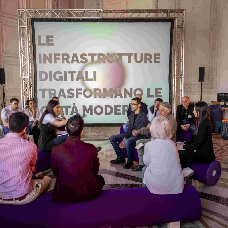 Foto dell'agente conversazionale OLO sviluppato per la mostra 'Dati Sensibili', Museo Nazionale del Risorgimento Italiano per Biennale Tecnologia 2026, Torino, Ph Politecnico di Torino - 1