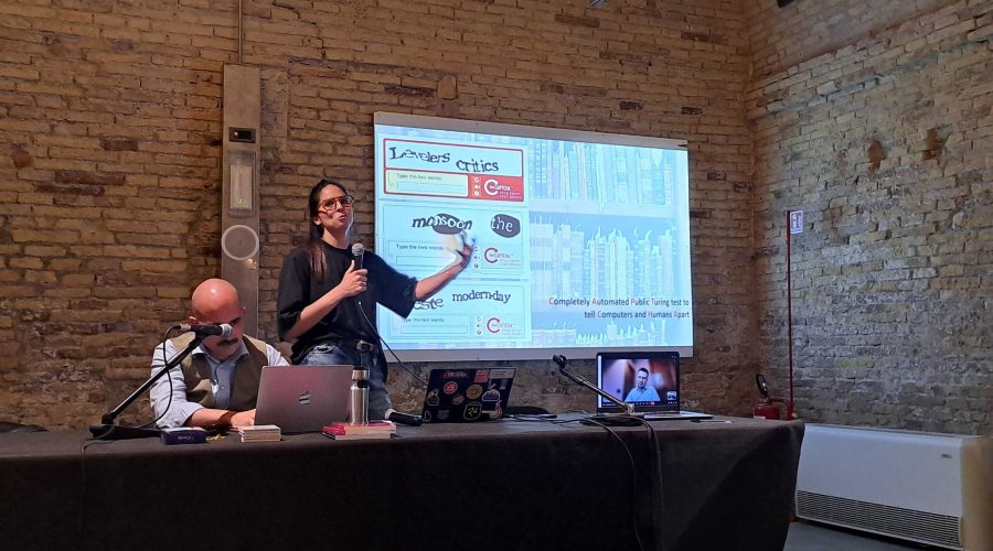 Foto evento Debunking fAIR media Ancona
