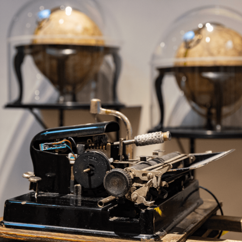 Macchine per Dialoghi Disobbedienti by Michele Cremaschi. Prompting the Real exhibition, November 15&ndash;16, 2025, Museo di Palazzo Poggi, Bologna. Photo by Eleonora Rossi I Sineglossa (35)