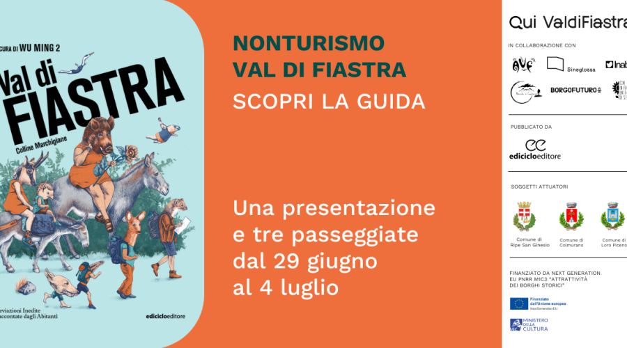 Nonturismo Val di Fiastra programma degli eventi di presentazione