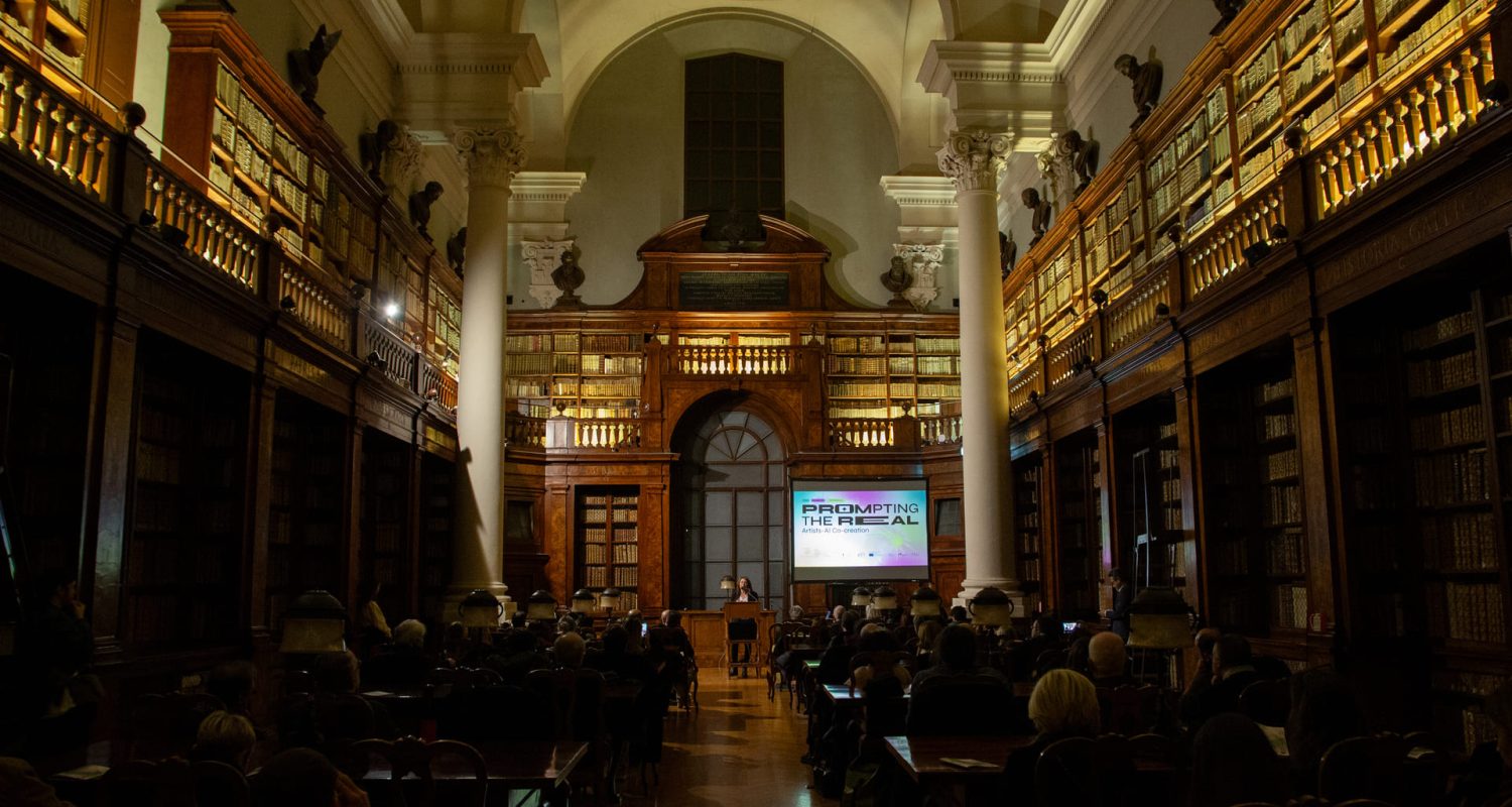 Prompting the Real, Opening Talk, November 14, 2025, Museo di Palazzo Poggi, Bologna. Photo by Eleonora Rossi I Sineglossa.png
