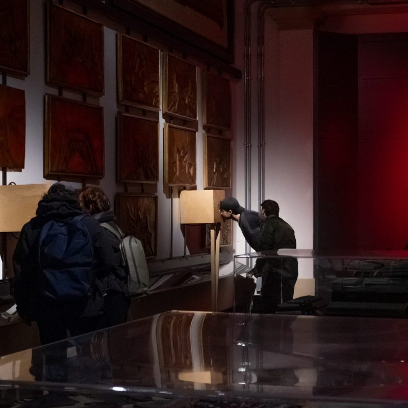 Silent Hero by Alexey Yurenev. Prompting the Real exhibition, November 15&ndash;16, 2025, Museo di Palazzo Poggi, Bologna. Photo by Giacomo Cappella I Sineglossa (8999)