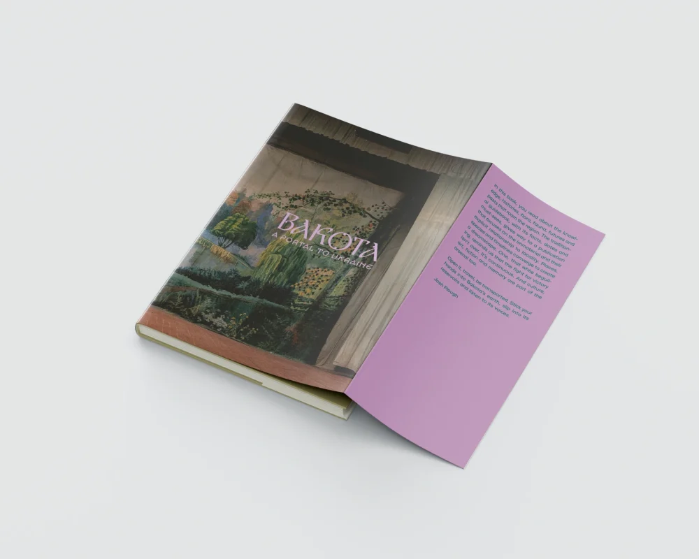 Cover of Bakota: A Portal to Ukraine, a travel guide inspired by Nonturismo