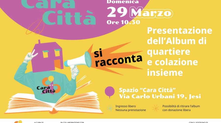 copertina evento cara città presentazione album jesi sineglossa