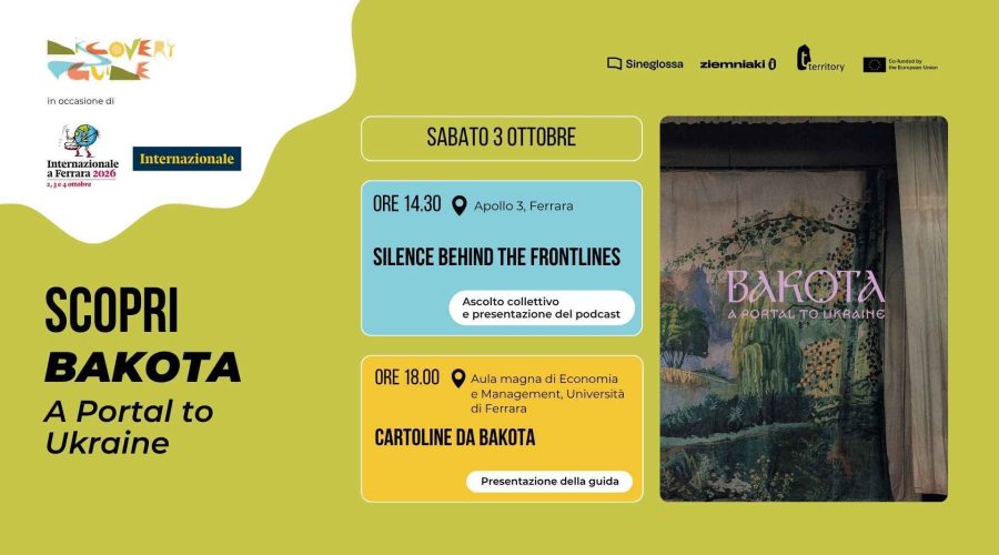 cover eventi Discovery guide 3 ottobre Festival Internazionale Ferrara