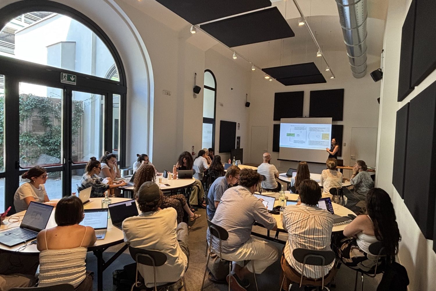foto Generative Heritage Corso formazione IA per la valorizzazione del patrimonio culturale, Torino, luglio 2025, lezione Simona Martini Fondazione Fitzcarraldo ETS