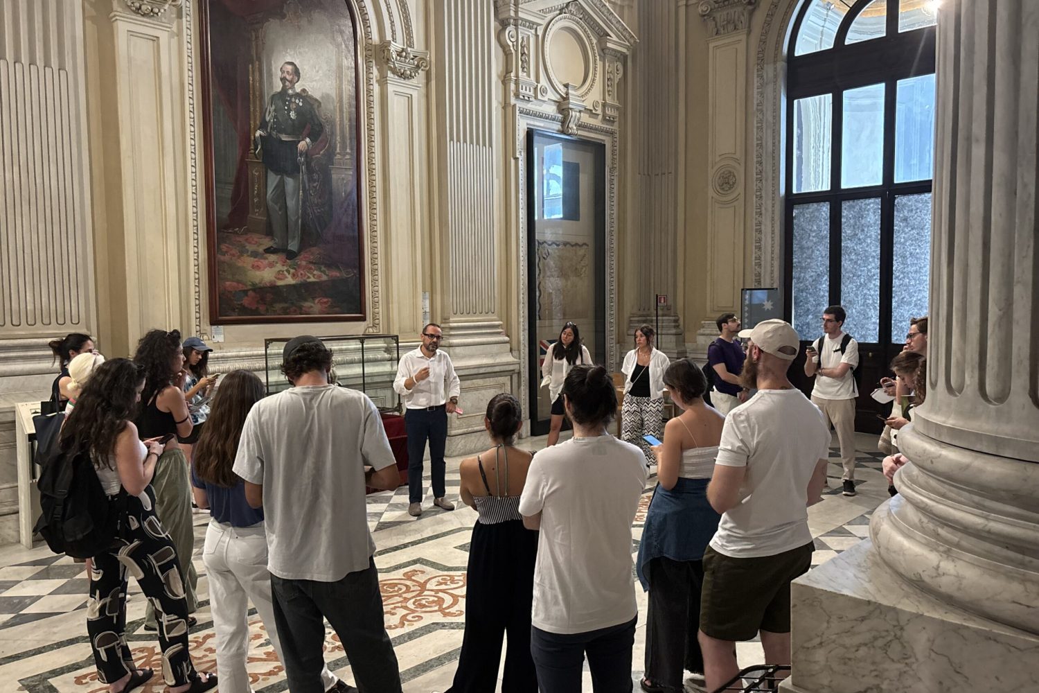 foto Generative Heritage Corso formazione IA per la valorizzazione del patrimonio culturale, Torino, luglio 2025, visita studio Museo Risorgimento italiano - 5