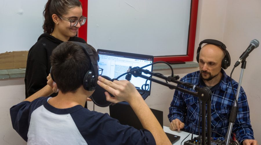 foto laboratori podcasting story makers