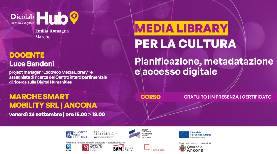 grafica corso Dicolab Ancona Media Library26 settembre 2025 luca sandoni