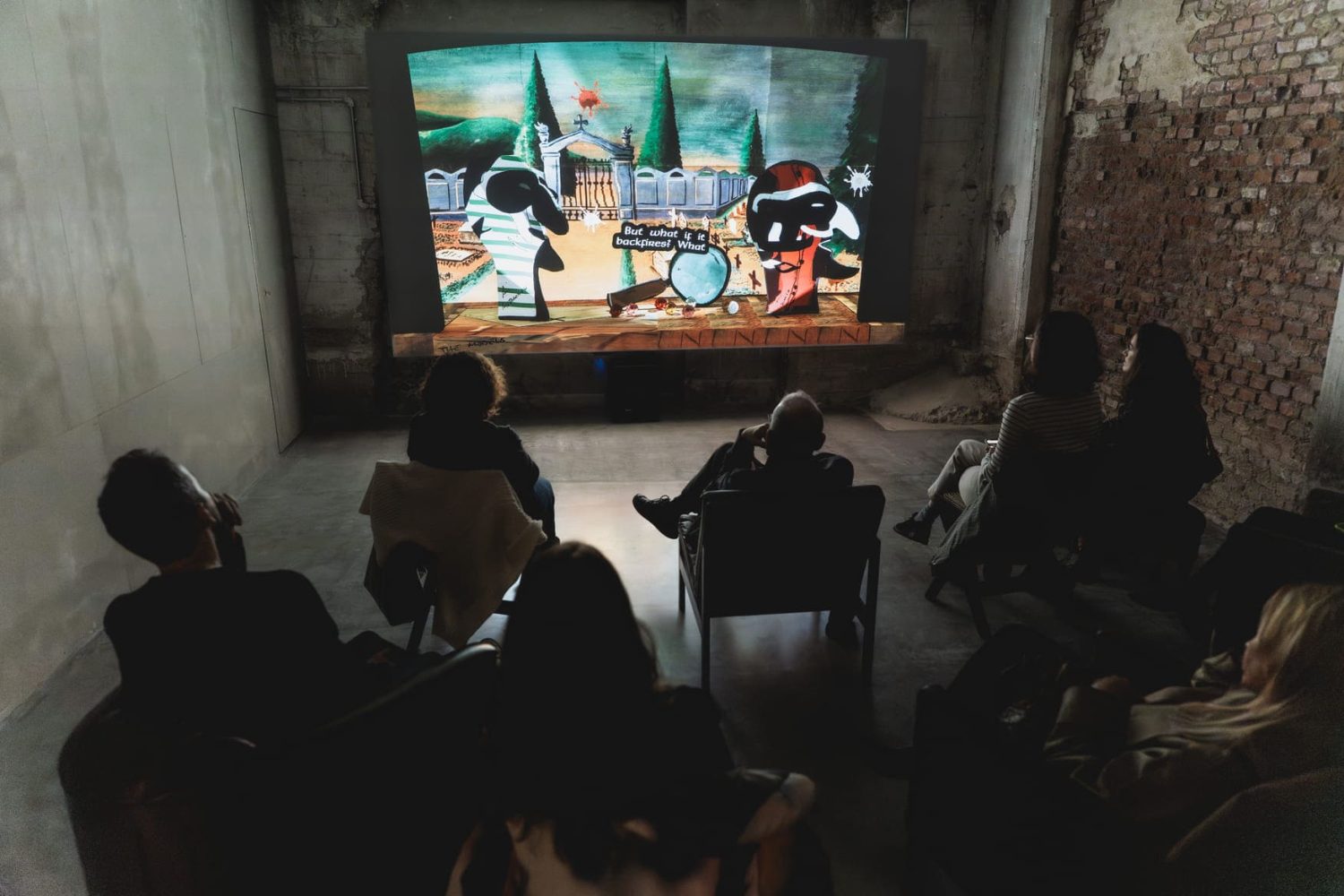 installation view The Models a Solo CSV, Madrid, November 2025 -installazione di dmstfctn